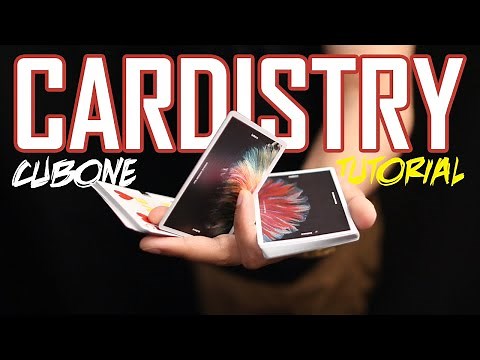 Amazing Cardistry Tutorial - One Handed Flourish | CUBONE