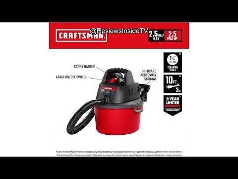 CRAFTSMAN 2.5 Gallon Wet Dry Vac Review: Is It Really Worth Your Money in 2025?