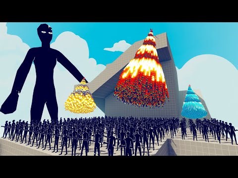 200x COSMIC ENTITY vs 4x EVERY GOD - Totally Accurate Battle Simulator TABS