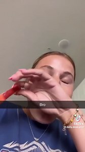 Every time this dog smells apples