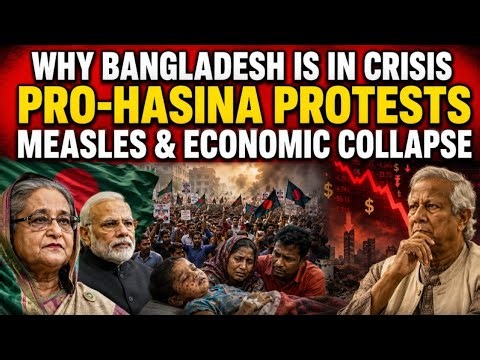 Why Bangladesh is in Crisis: Pro-Hasina Protests, Measles, & Economic Collapse
