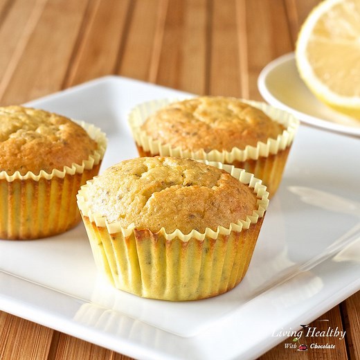 Lemon Chia Seed Muffins (Paleo, Gluten-free, Low-carb, Nut-free) The FULL video and recipe are on my blog - link below. https://livinghealthywithchocolate.com/desserts/paleo-chia-seed-lemon-muffins-3511/ 📌 Save Recipe: https://www.pinterest.com/pin/398005685790628404/ | Living Healthy With Chocolate