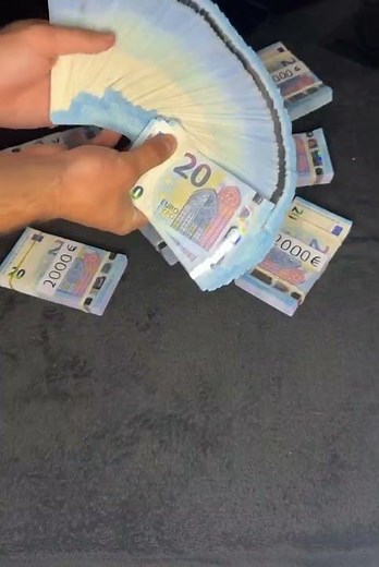 Realistic Prop Euro Bills | For Movies, Videos & Creative Projects