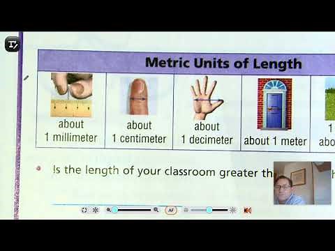 4th grade GO Math-Lesson 12.1 Measurement Benchmarks pages 471-474