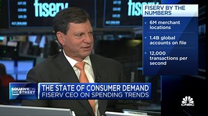 Fiserv CEO Frank Bisignano: On the front end, financial institutions are not slowing down spending