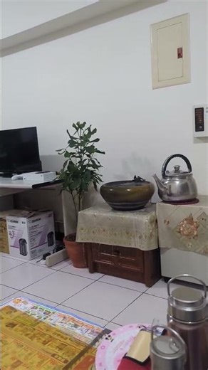 Strong earthquake violently shakes home in Tamsui, Taiwan