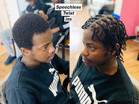 BEST BEGINNERS TUTORIAL ON HOW TO DOUBLE STRAND TWIST ON VERY SHORT HAIR WITH EXTENSIONS