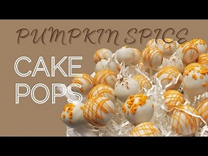 PUMPKIN SPICE CAKE POPS | CAKE POP TUTORIAL **EASY** #mamapolitte