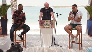 From #UFCFightIsland 🏝 Hear what the main and co-main had to say at the #UFC253 Press Conference! [ #UFC253 | #InAbuDhabi | Visit Abu Dhabi ] | UFC