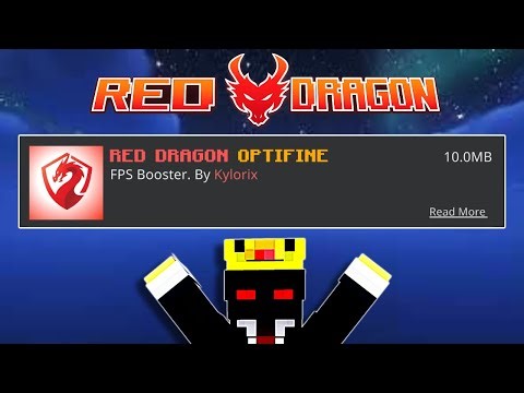 The Best FPS BOOST Mod For MCPE 1.21+ (NO LAG + Smooth Gameplay) | Red Dragon Optimizer