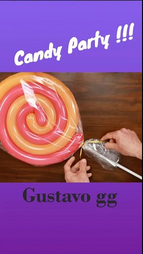 Gustavo gg on Instagram: "Candy Bar Party !!! 🍭🍬 Mira el vídeo completo en Youtube 😉 Gustavo gg #gustavogg #candybar #balloondecor"