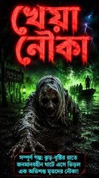 মাটির নিচ থেকে একদল অদৃশ্য হাত...!" 🥶#HorrorStory #খেয়ানৌকা #FullStory #BanglaHorror #GhostStory