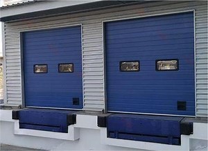 [Hot Item] Aluminum Alloy Automatic Freezer Room Vertical Lifting Rolling up Shutter Overhead Garage Sectional Door