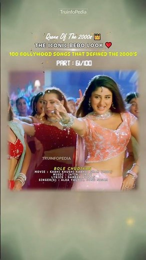 Bole Chudiyan ❤️| Kabhi Khushi Kabhie Gham (2001) | 100 Bollywood Songs | Part 61 #bollywood #k3g