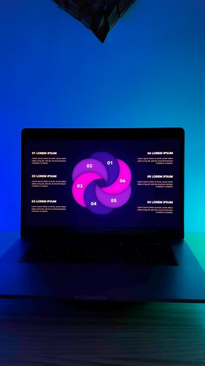 Slides by Sander on Instagram: "Did you know you can make animated infographics in PowerPoint? 💜"