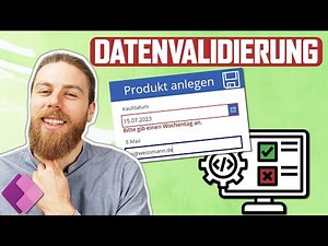Datenvalidierung in einem Bearbeitungsformular | Power Apps