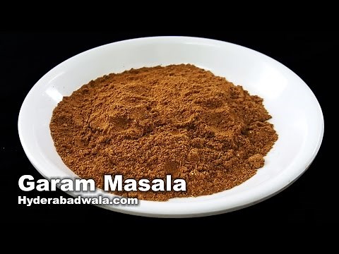 Garam Masala Recipe Video - How to Make Garam Masala Powder at Home - Easy, Quick & Simple