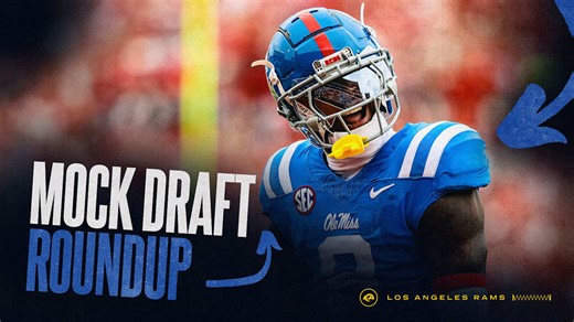 Rams 2025 NFL Mock Draft Roundup: Analyst projections 10 days before the draft