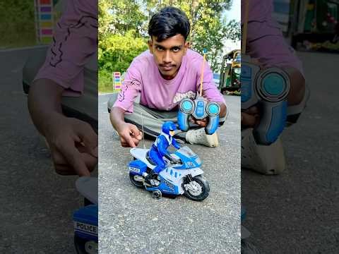 Rc Police Bike Unboxing new video 😱