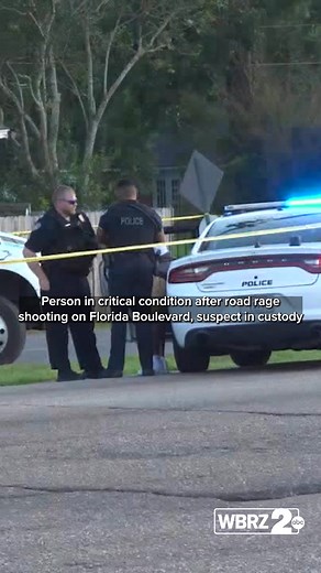 120K views · 968 reactions | BRPD: Person in critical condition after road rage shooting on Florida Boulevard, suspect in custody | WBRZ Channel 2 | Facebook