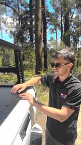 The ONLY 100% Australian-Made and Manufactured roll top! ✅ 5 modes of operation including app, factory remote touchpad ✅ Full-width Horizon LED strip ✅ Strong interlocking aluminium slats ✅ Works seamlessly with sports bars and tub racks | HSP 4x4