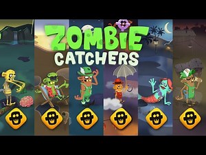 zombie catchers all Level 1 zombies #zombiecatchersgame