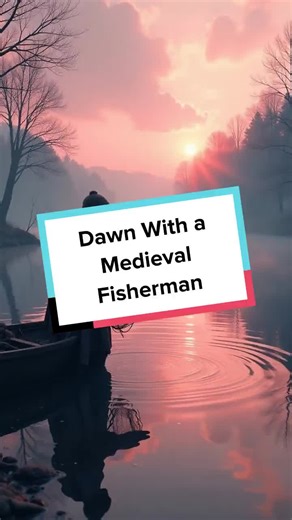 Experience dawn on the river as a medieval fisherman. See how nets are set and the morning catch is hauled in! #MedievalLife #Fishing #History #POV #EarlyMorning #Tradition