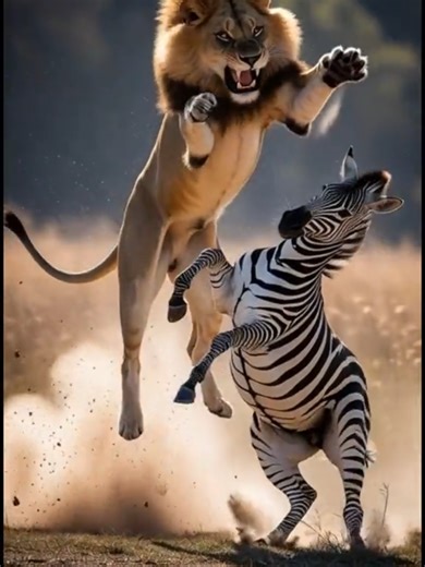 Predator vs Prey Wildlife Action Sequence