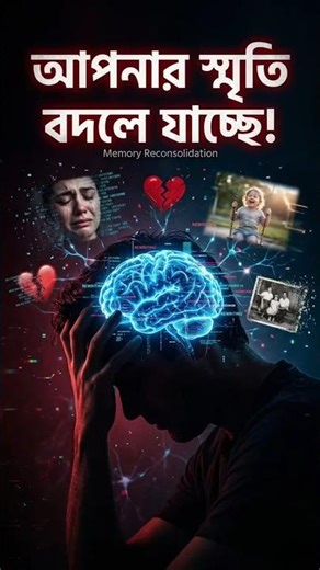 খারাপ স্মৃতি ভোলার বৈজ্ঞানিক উপায় 🧠 #Shorts
