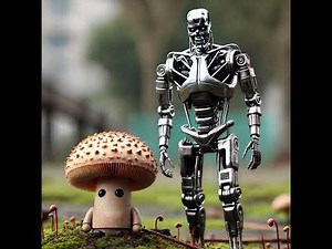Mushroom Powered Robots -T-800 ??