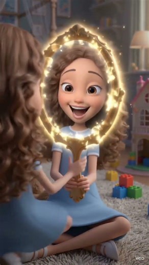 The Magic Mirror ✨ | She Saw Her Future Self 😱 | Moral Story #shortsfeedviral