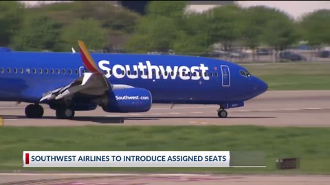 Southwest Airlines gives update on assigned seating timeline at investors event