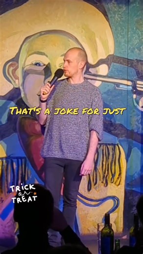 Gallows humour. For the season that's in it #Trickortreat #halloween #standup #darkhumour | Ryan Cullen