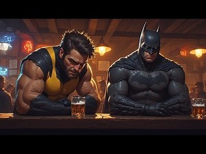 When Batman Meets Wolverine in a Bar