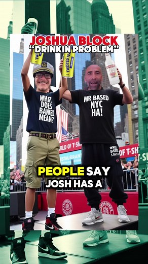 Joshua block song 🗣️🎶🍻 “Drinkin Problem” #joshuablock #joshblock #worldoftshirts #worldoftshirtslive #mrbasednyc #mrbased #mrbasedlive