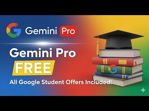 Get Gemini Pro for FREE: Google's Ultimate Student Offer Guide (Step-by-Step) #gemini
