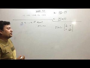 Wald's test Statistic calculation by Mr. Rohit Gupta - Part 1 | IXPOE