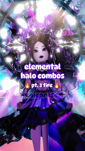 ♡︎ i hope my fire fairies like these combos! we really need some more fire themed halos ♡︎ #royalehigh #roblox #royalehighhalo #royalehighcombos #royalehighvideos