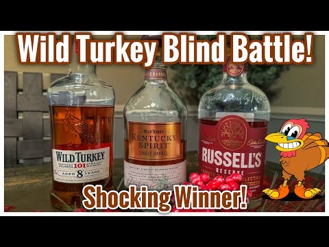 Wild Turkey Shelf Banger Blind Battle! Finding The PERFECT Thanksgiving Pour?