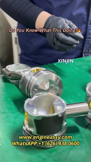 Do You Know How to Install Engine Pistons? 🔧
