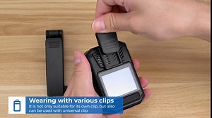 BOBLOV KJ09 Body Camera,1296P Wearable Cam Built-in SD Card 128GB IP66 Waterproof, Include Two 2800mAh Batteries and Charging Base, Night Vision Body Camera (128GB)