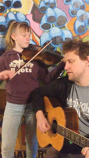 Pigs On The Wing Parts 1 & 2 by Pink Floyd Violin and Guitar Cover Snowy White Guitar Solo Section