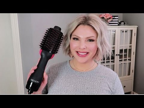 REVLON One-Step Volumizer Hair Dryer & Styler | SHORT HAIR REVIEW + DEMO