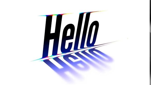 可交互可自定义的液态文字