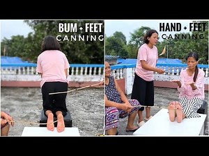 Bum + Feet Vs Hand vs Feet Canning Game / Funny Video / Priya Sheetal Game