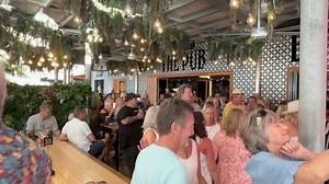 Airlie Beach Hotel NEVER lets us down! Check out the beautiful people of Airlie Beach partying the afternoon away! Gorgeous weather and a billion dollar view. :) This is why EVERYONE loves Airlie Beach Queensland. 🌺 We hope to see you next year 🌺 Thanks to Flipside Entertainment Australia :) | The Australian Beach Boys Show
