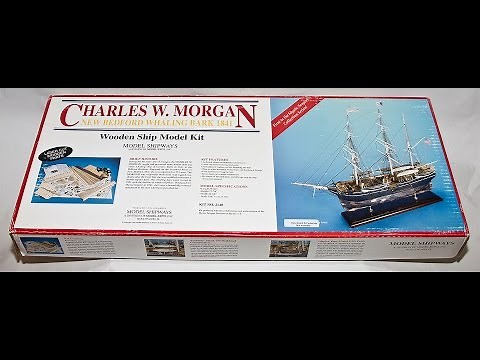 Model ShipWays Charles W. Morgan 1841 1:64 Wooden Ship Model kit