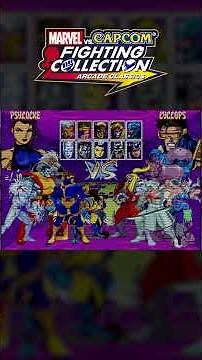 X-Men Children of the Atom - Marvel VS Capcom Fighting Collection: Arcade Classics