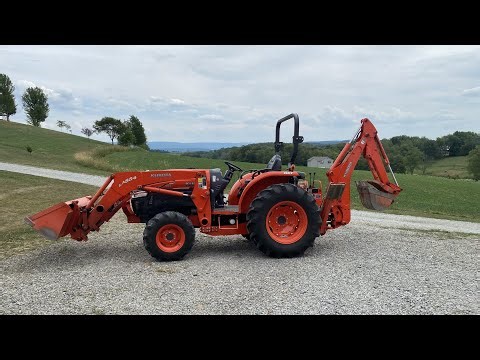 Installing A BH92 Backhoe On Kubota Grand L Series Start To Finish #kubota