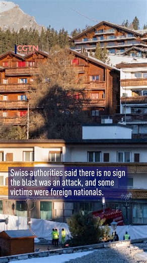 Dozens were killed and around 100 injured after an #explosion and #fire broke out at a bar in #Switzerland’s #resort town of Crans-Montana on January 1, according to police. Authorities say the cause is still under investigation, with no signs of an attack. Some victims are reported to be foreign nationals. #swiss #SwissSkiResort | CGTNEurope